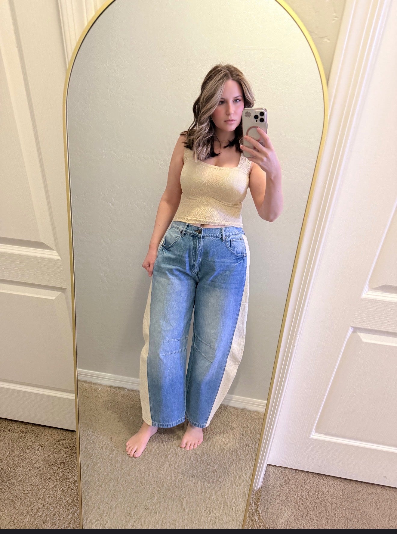 Soft Horizon Daydream Barrel Jeans