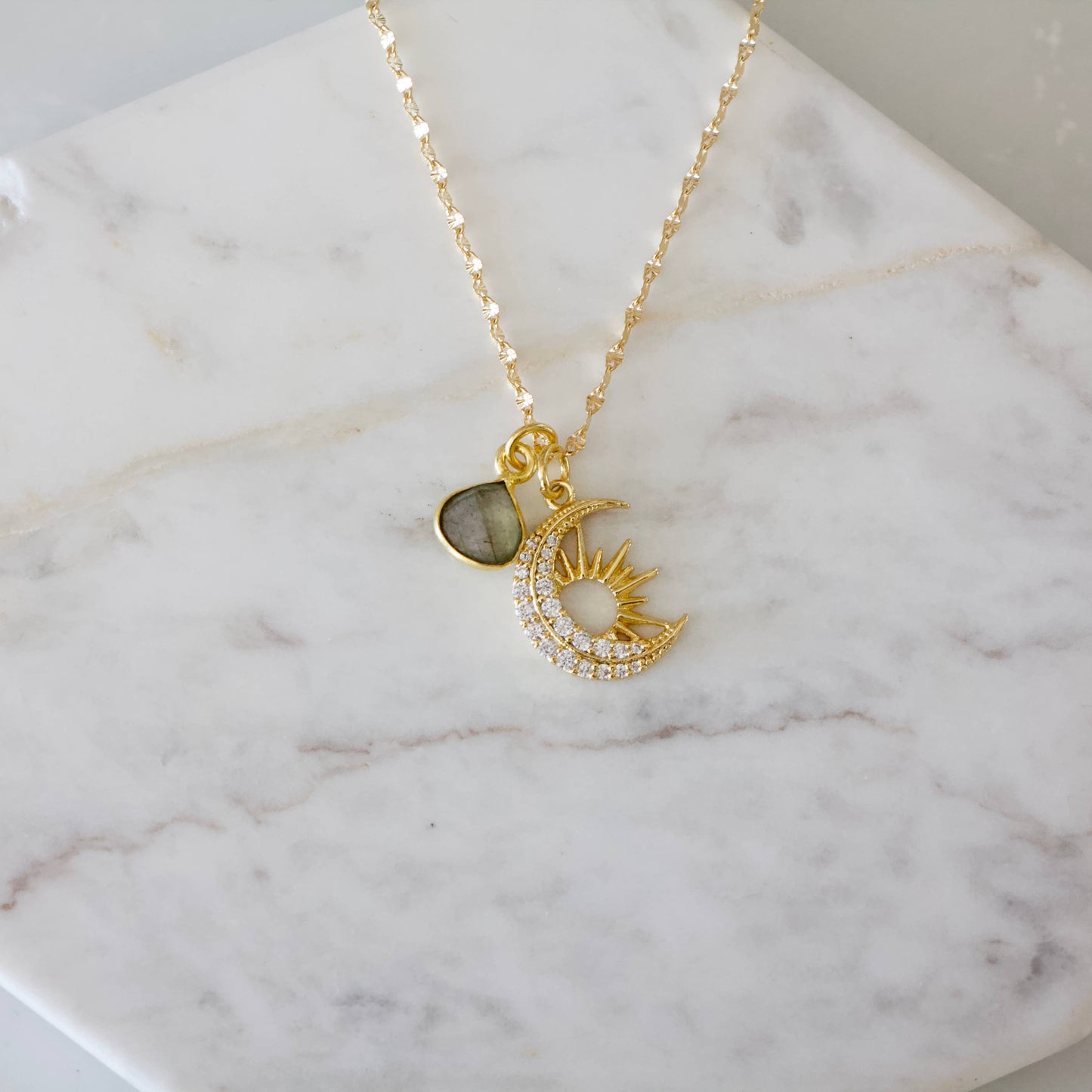 Labradorite Celestial Necklace