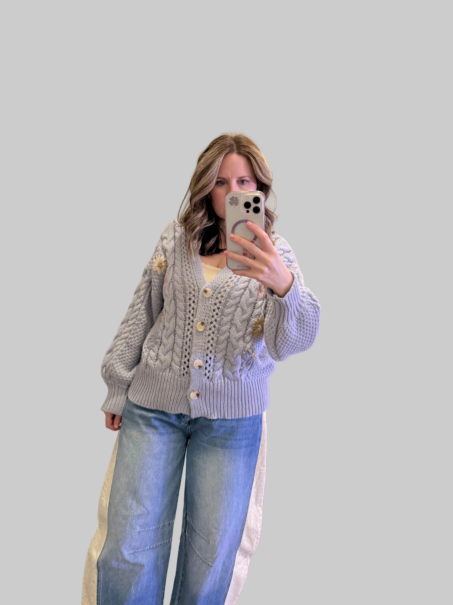 Lavender Bloom Daydream Cardigan