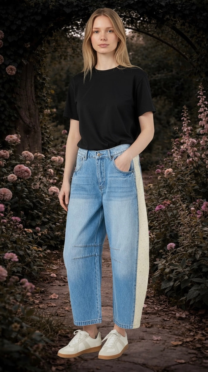 Soft Horizon Daydream Barrel Jeans