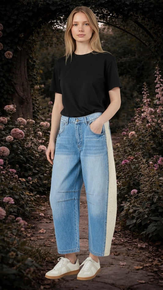 Soft Horizon Daydream Barrel Jeans