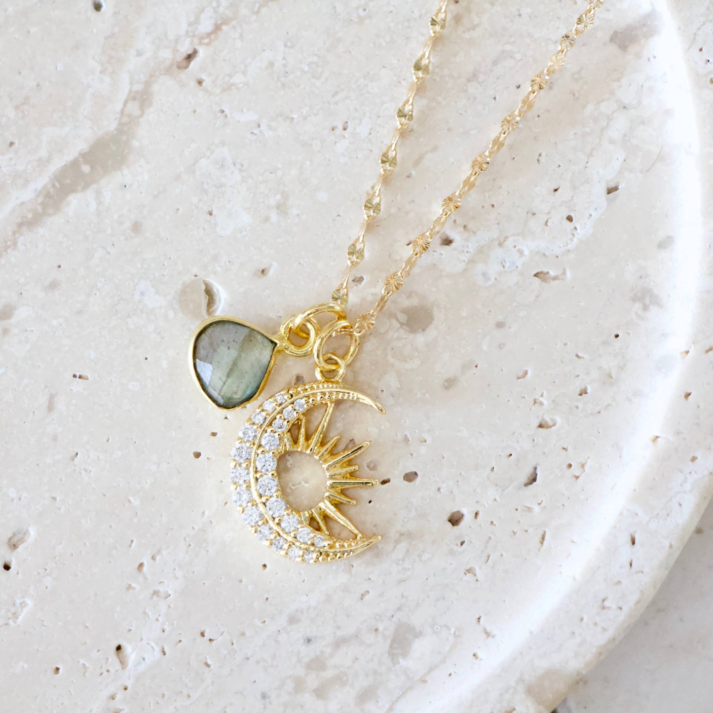 Labradorite Celestial Necklace