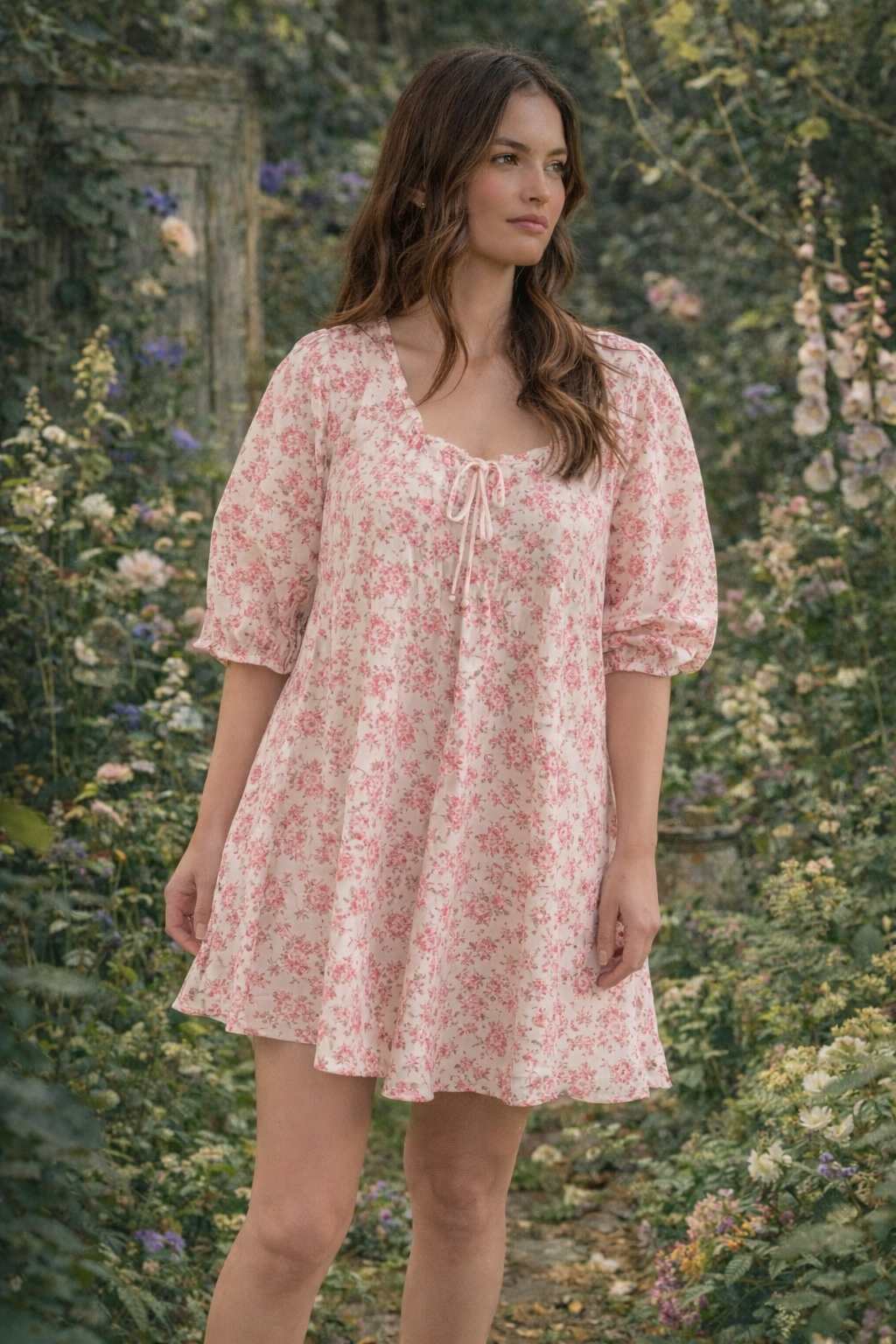 Pink Petal Daydream Romper
