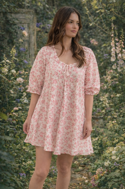 Pink Petal Daydream Romper