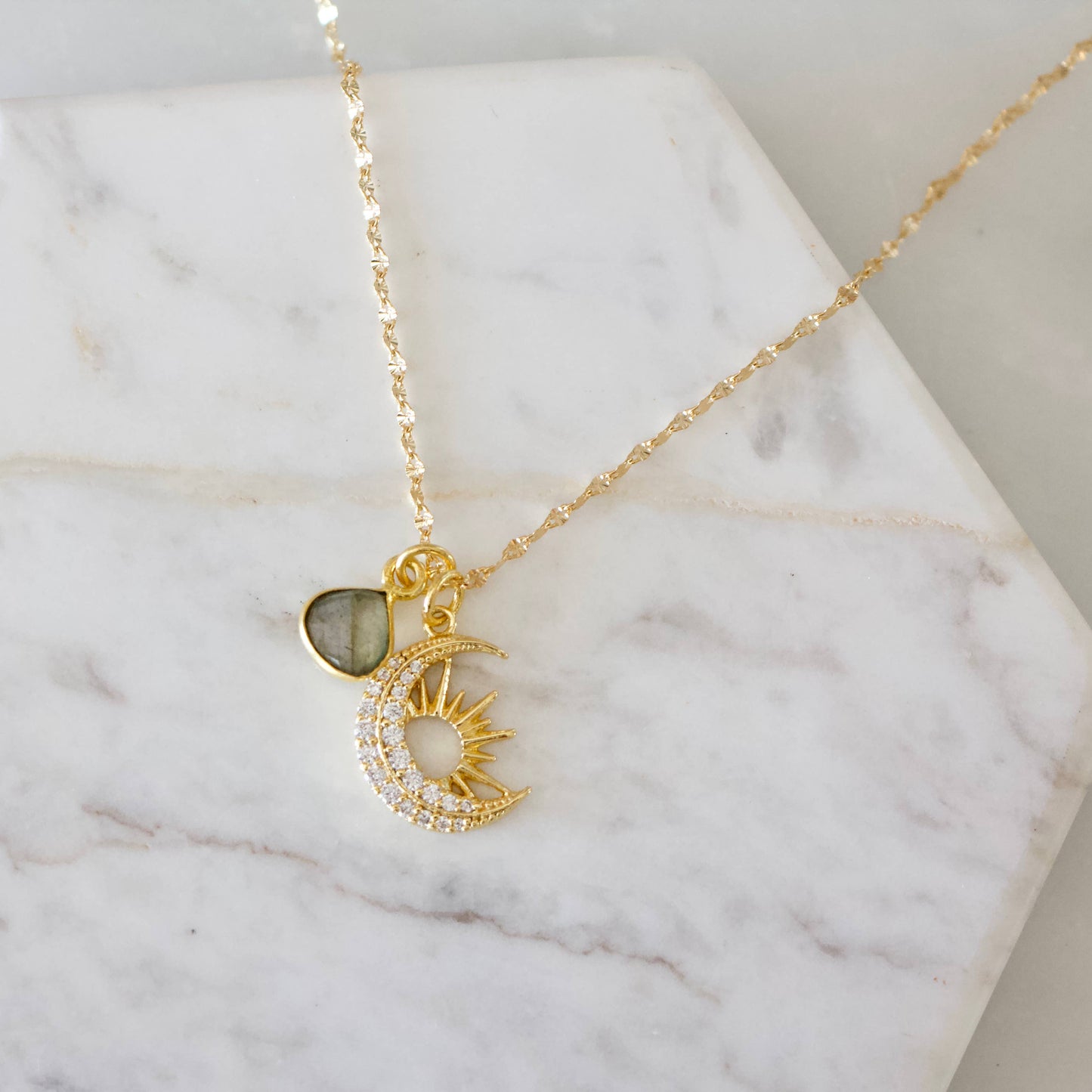 Labradorite Celestial Necklace