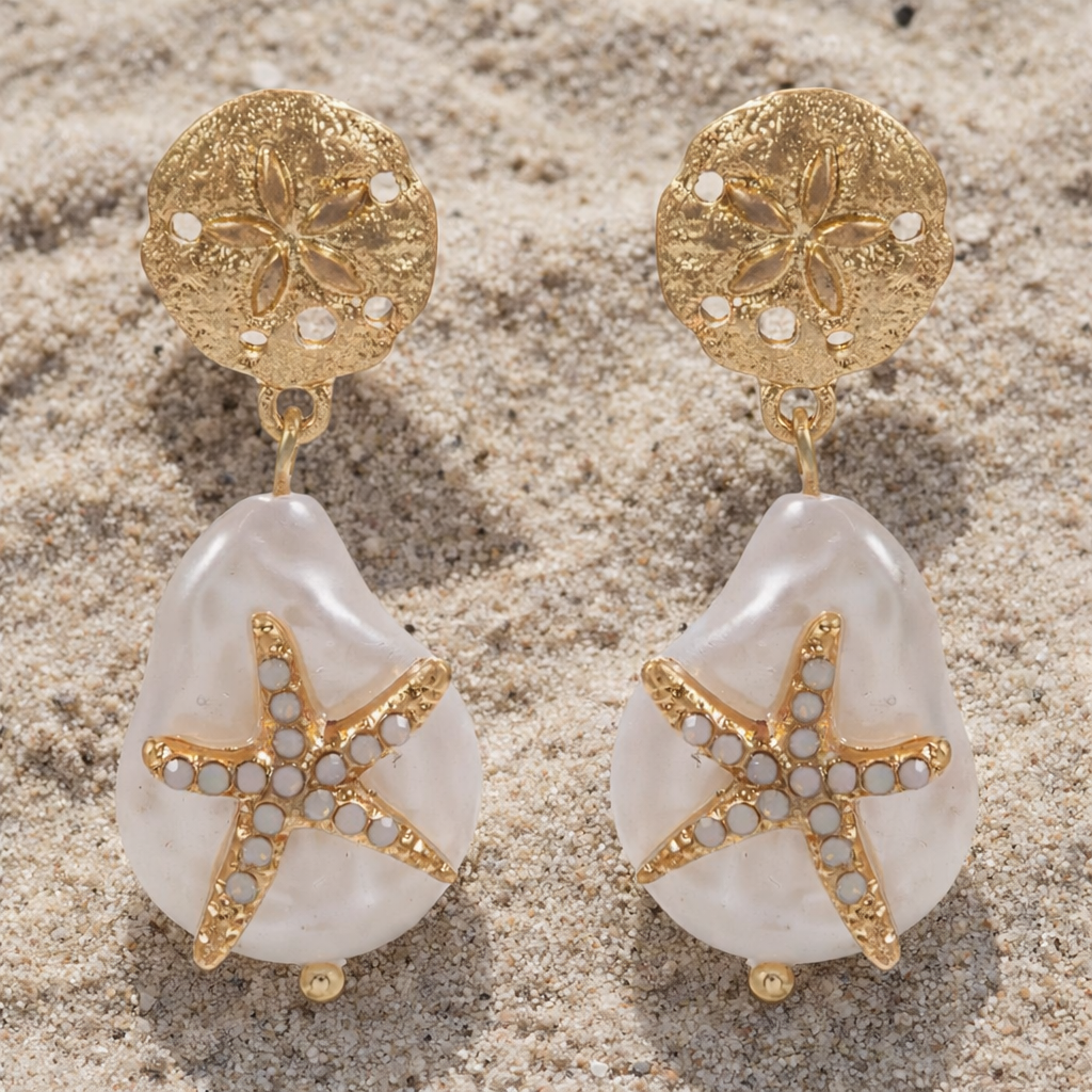 Saltwater Pearl Earrings
