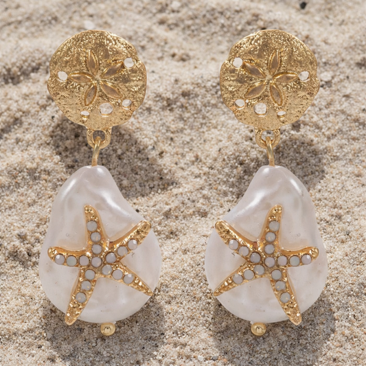 Saltwater Pearl Earrings