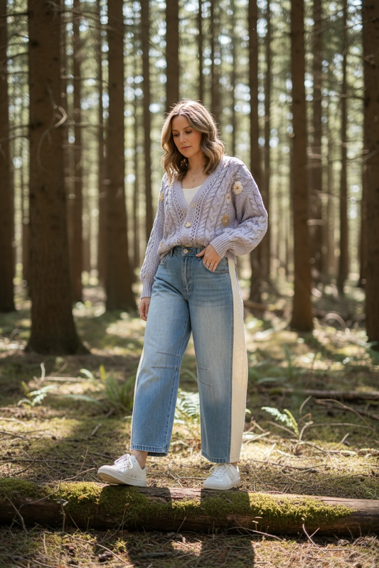 Lavender Bloom Daydream Cardigan