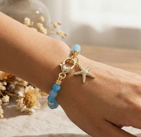Seafoam Star Bracelet